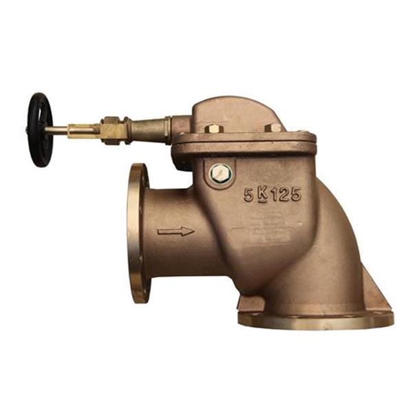 JIS F3060 125A  5K Angle Storm Valve 